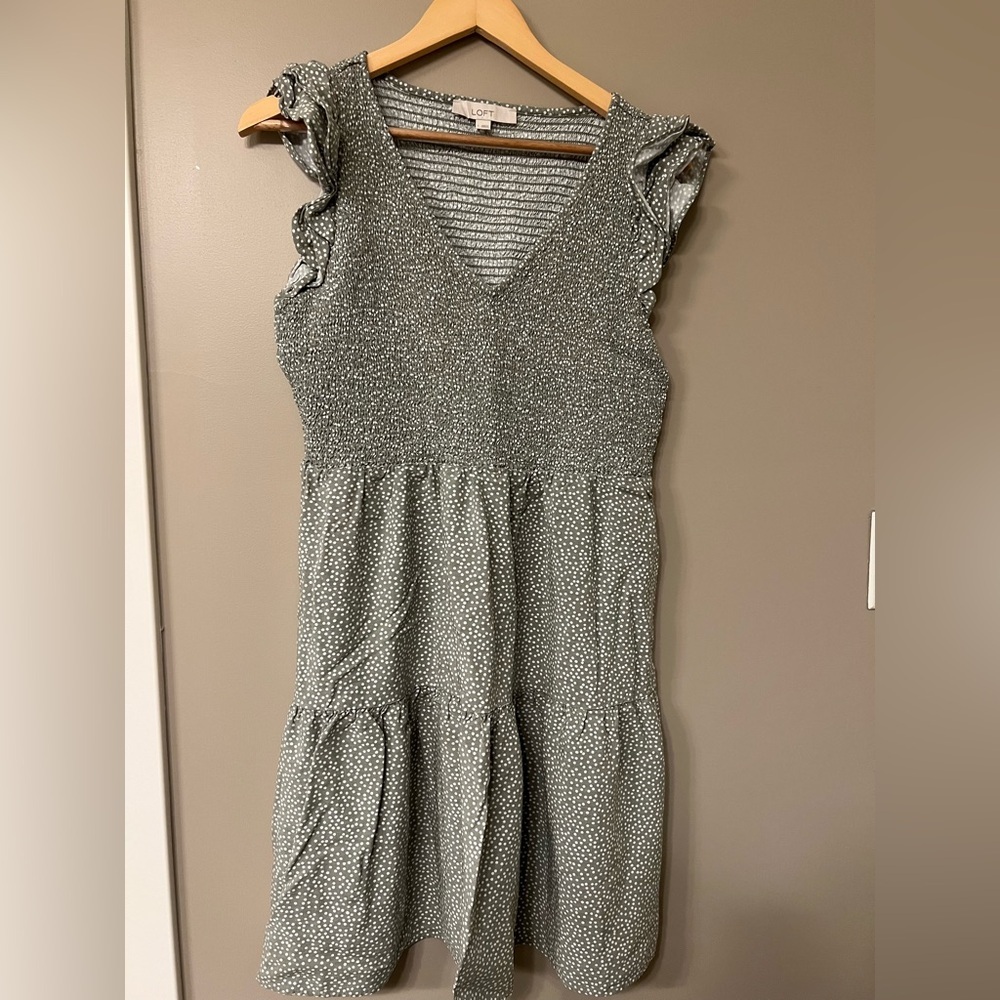 Loft Polka Dot Dress - Size Large - Great Condition